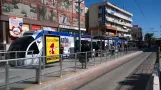 Antalya AntRay mit Gelenkwagen 004 am Doğu Garaji (2014)