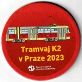 Bierdeckel: Prag Gelenkwagen 7000 (2024)