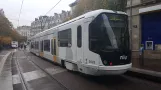 Grenoble Straßenbahnlinie A mit Niederflurgelenkwagen 2026 am Victor Hugo (2018)