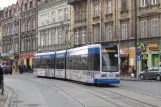 Krakau Zusätzliche Linie 6 mit Niederflurgelenkwagen 2014 auf Krakowska (2011)