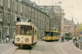 Postkarte: Amsterdam Triebwagen 41 auf Kleine Gartmanplantsoen (1981)