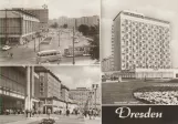 Postkarte: Dresden auf Postplatz (1983)