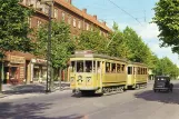 Postkarte: Kopenhagen Straßenbahnlinie 13 mit Triebwagen 470 auf Sallingvej (1963)