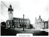Postkarte: Prague, Staroměstská radnice
 (1905)