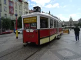 Prag Beiwagen 1429, die Rückseite (2024)