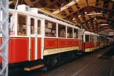 Prag Triebwagen 351 im Muzeum Městské Hromadné Dopravy v Praze (2001)