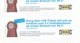 Seniorenfahrkarte für Innsbrucker Verkehrsbetriebe (IVB), die Rückseite (2012)