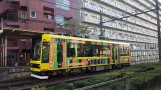 Tokio Toei Streetcar Arakawa Line mit Triebwagen 8908 am Gakushuinshita (2017)