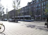 Amsterdam Niederflurgelenkwagen 2105 auf Van Baerlestraat (2009)