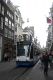 Amsterdam Straßenbahnlinie 1 mit Niederflurgelenkwagen 2014 auf Leidsestraat (2006)