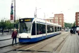 Amsterdam Straßenbahnlinie 7 mit Niederflurgelenkwagen 2018 am Mercatorplin (2002)