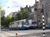 Amsterdam Straßenbahnlinie 9 mit Gelenkwagen 781 auf Plantage Middenlaan (2009)