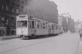Archivfoto: Berlin Straßenbahnlinie 51 mit Triebwagen 6075 auf Uhlandstraße (1930-1939)