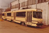 Archivfoto: Brüssel Gelenkwagen 7943 draußen La Brugeoise et Nivelles, Brügge (Bombardier Transportation) (1978)