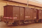 Archivfoto: Brüssel Güterwagen A7930 am Depot Knokke (1978)