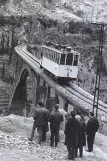 Archivfoto: Granada Regionallinie mit Triebwagen 2 nahe bei Pinos Genli (1950-1959)