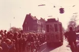 Archivfoto: Kopenhagen Triebwagen 575 auf Husum (1972)