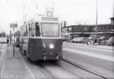 Archivfoto: Malmö Straßenbahnlinie 4 mit Triebwagen 71 auf Erikslustvägen (1973)