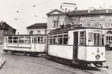 Archivfoto: Mühlhausen/Thüringen Unterstadtlinie mit Triebwagen 82 am Bahnhof (1967)