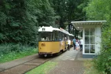 Arnhem Museumslinie Tram mit Beiwagen 1050 am Freia (2014)