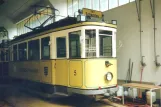 Bad Schandau Museumswagen 5 im Depot Depot Kirnitzschtalbahn (1996)