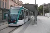 Barcelona Straßenbahnlinie T4 mit Niederflurgelenkwagen 17 am Ciutadella | Vila Olímpica (2012)