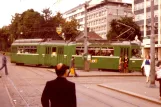 Basel Gelenkwagen 601 auf Aeschenplatz (1981)