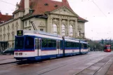 Bern Regionallinie 6 mit Gelenkwagen 84 am Zytglogge (2006)
