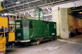 Blackpool Schleifwagen 752 im Depot Blundell St. (2006)