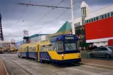 Blackpool Straßenbahnlinie T am Central Pier (2006)