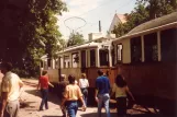 Bozen Regionallinie 160 mit Triebwagen 105 am Oberbozen/Soprabolzano (1982)