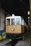 Bozen Triebwagen 2 im Depot Oberbozen/Soprabolzano Vorderansicht (2012)