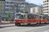 Bratislava Straßenbahnlinie 1 mit Triebwagen 7763 auf Centrum (2008)