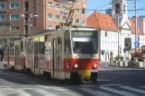 Bratislava Straßenbahnlinie 11 mit Triebwagen 7929 auf Centrum (2008)