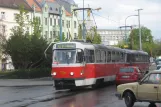 Bratislava Straßenbahnlinie 12 mit Triebwagen 7791 auf Štúrova (2008)