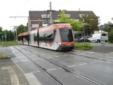 Braunschweig Straßenbahnlinie 1 mit Niederflurgelenkwagen 1457nah Stöckheimer Markt (2024)