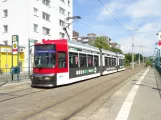Braunschweig Straßenbahnlinie 2 mit Niederflurgelenkwagen 9552 am Siegfriedstraße (2020)