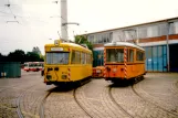 Bremen Arbeitswagen AT 6 vor dem Depot BSAG - Zentrum (2002)