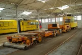 Bremen Arbeitswagen GMW 1-I im Depot Sebaldsbrück (2013)