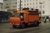 Bremen Autoturmwagen Tw 4 vor Hauptbahnhof (1989)