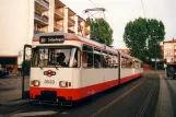 Bremen Straßenbahnlinie 10 mit Gelenkwagen 3533 am Doventorsteinweg (2002)
