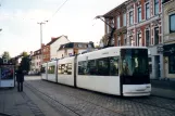 Bremen Straßenbahnlinie 3 mit Niederflurgelenkwagen 3004 am St. Jürgen Straße (2003)