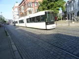 Bremen Straßenbahnlinie 3 mit Niederflurgelenkwagen 3069 am Ulrichsplatz (2021)