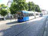 Bremen Straßenbahnlinie 3 mit Niederflurgelenkwagen 3069 auf Ulrichsplatz (2021)