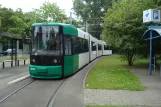 Bremen Straßenbahnlinie 8 mit Niederflurgelenkwagen 3070 am Kulenkampffallee (2009)