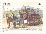 Briefmarke: Galway Pferdebahnlinie  (1987)