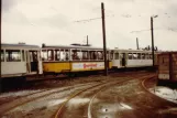 Brüssel Arbeitswagen 769 am Depot Jumet (1981)