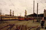 Brüssel auf der Seitenbahn bei Oostende Station (1982)