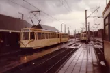 Brüssel De Kusttram am Oostende Station (1981)