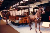 Brüssel Offen Pferdebahnwagen 31 auf Musée du Tram (1981)